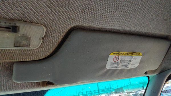 2002-2006 Dodge Sprinter Van 3500 Passenger Right Sun Visor Oem Gray Aa — photo 2
