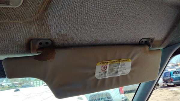 2002-2006 Dodge Sprinter Van 3500 Passenger Right Sun Visor Oem Gray Aa — photo 8