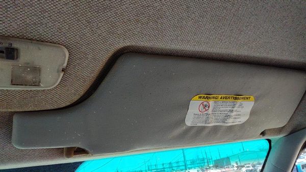 2002-2006 Dodge Sprinter Van 3500 Passenger Right Sun Visor Oem Gray Aa — photo 3