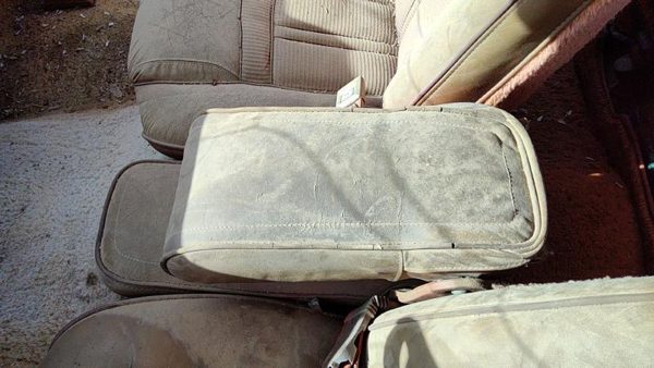 1984-1991 Jeep Grand Wagoneer Center Arm Rest Jump Seat Oem Brown — photo 2