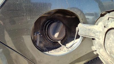 2010 2011 2012 2013 Mazda 3 Fuel Filler Neck Assembly With Gas Cap Oem