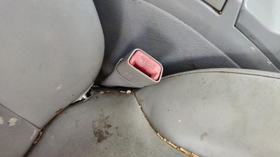 04-08 Pacifica Passenger Right Front Seat Belt Buckle Receiver Oem Gray Da