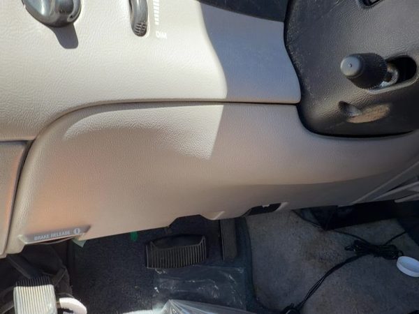 95-97 Ford Ranger Lower Dash Under Column Knee Bolster Trim Panel Oem Gray G2 — photo 3