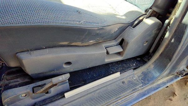 93-95 Nissan Pathfinder Driver Left Side Seat Trim Panel Oem Blue — photo 6