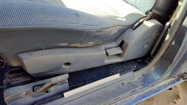 93-95 Nissan Pathfinder Driver Left Side Seat Trim Panel Oem Blue — photo 5