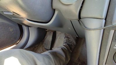 97-01 Toyota Camry Lower Dash Under Column Knee Bolster Trim Panel Oem Gray 10