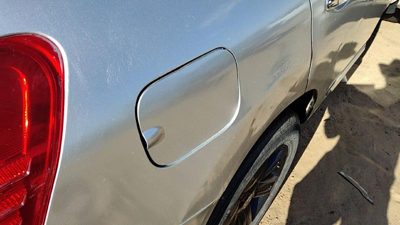 2008-2015 Nissan Rogue Fuel Tank Door With Hinge Gas Lid Oem Filler Silver K23
