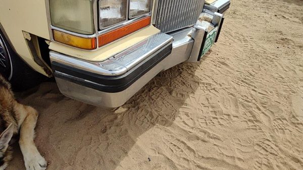 1980-1981 Cadillac Deville Chrome Front Bumper Assembly With Brackets Oem — photo 7