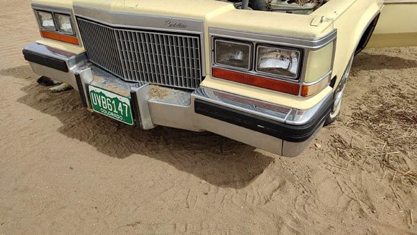 1980-1981 Cadillac Deville Chrome Front Bumper Assembly With Brackets Oem — photo 5