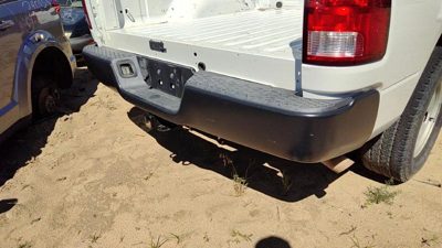 2009-2024 Dodge Ram 1500 Black Rear Bumper With Brackets Oem 68049746Ab