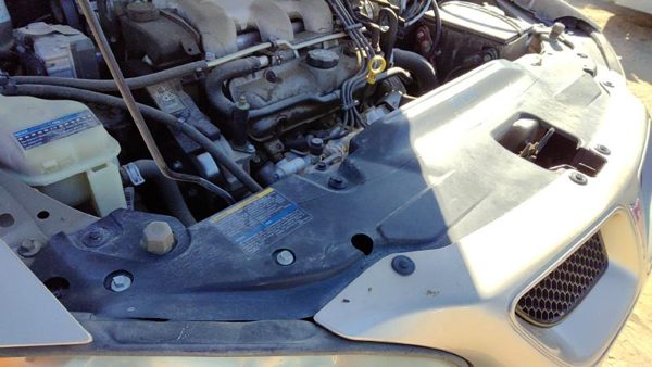 1999-2005 Pontiac Grand Am Top Plastic Cover Above Radiator Support Sight Shield — photo 3