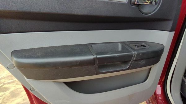 08-10 Charger Driver Left Rear Door Trim Panel With Switches Back Db Slate Gray — photo 7