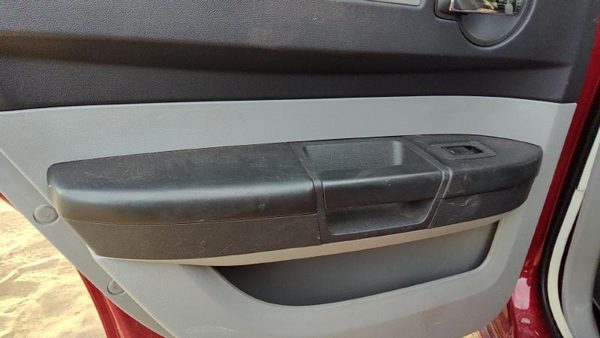 08-10 Charger Driver Left Rear Door Trim Panel With Switches Back Db Slate Gray — photo 6
