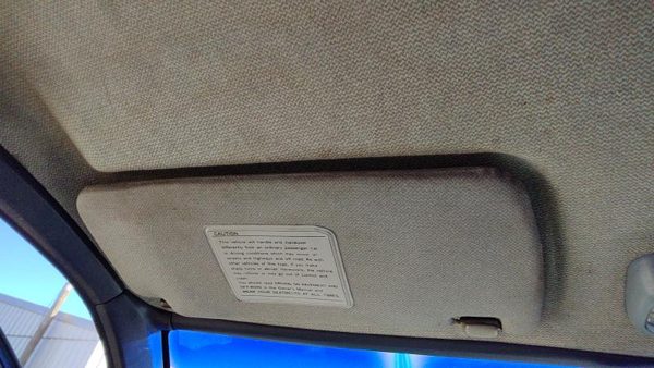 93-95 Nissan Pathfinder Driver Left Sun Visor Oem Blue — photo 4