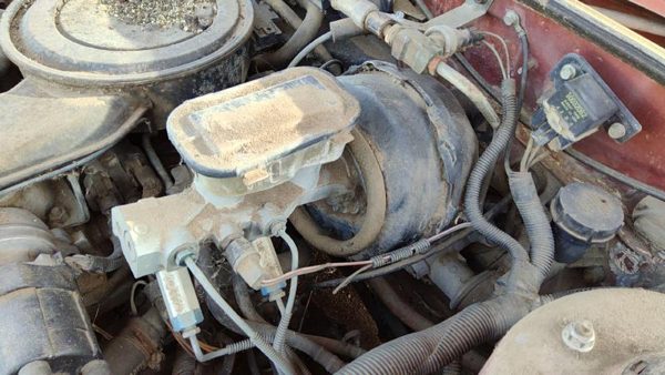 1985-1986 Pontiac Sunbird Power Brake Booster With Master Cylinder Pair Set Oem — photo 2