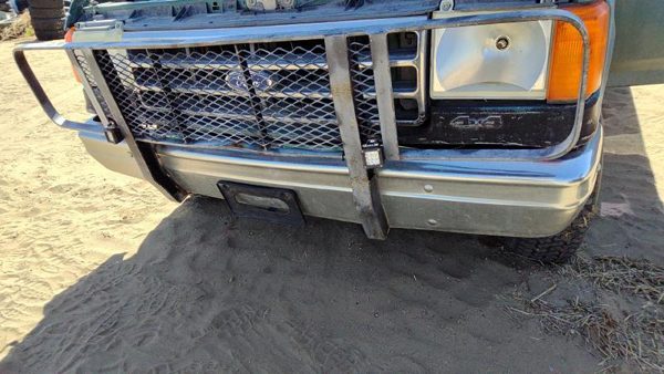 1988 Ford F150 Front Bumper Assy. With Brackets Assembly OEM Chrome E7TZ17757A — photo 5