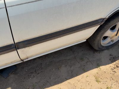 1988-1989 Honda Accord Lx Driver Left Rear Moulding From Door Oem Back