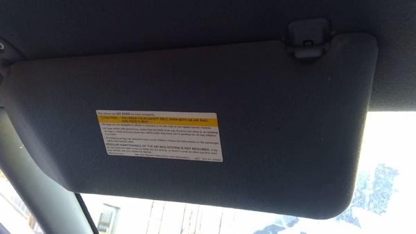 1994 Chevy Caprice Driver Left Sun Visor Oem Blue — photo 7