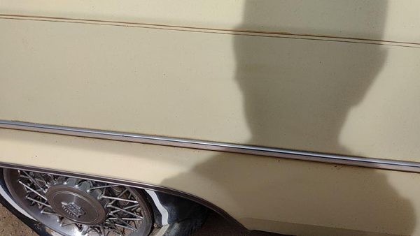 1980-1984 Cadillac Deville Driver Left Chrome Trim Rear Back Strip Oem — photo 4