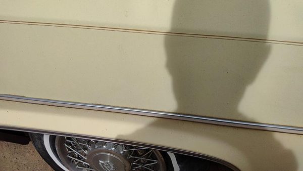 1980-1984 Cadillac Deville Driver Left Chrome Trim Rear Back Strip Oem — photo 5
