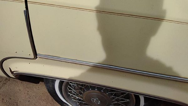 1980-1984 Cadillac Deville Driver Left Chrome Trim Rear Back Strip Oem — photo 6