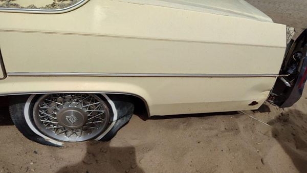 1980-1984 Cadillac Deville Driver Left Chrome Trim Rear Back Strip Oem — photo 1