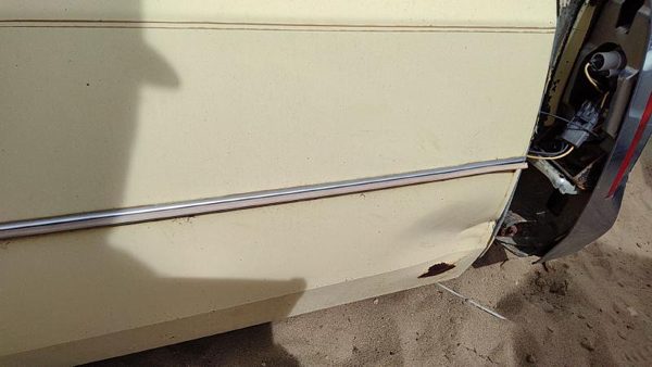 1980-1984 Cadillac Deville Driver Left Chrome Trim Rear Back Strip Oem — photo 2