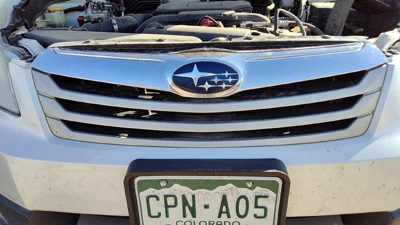 2010-2012 Subaru Legacy Outback Front Grille Assembly Oem 91121Aj04b