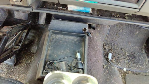 91-94 Chevy S10 Blazer Center Floor Console Assembly Oem Black — photo 2