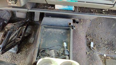 91-94 Chevy S10 Blazer Center Floor Console Assembly Oem Black