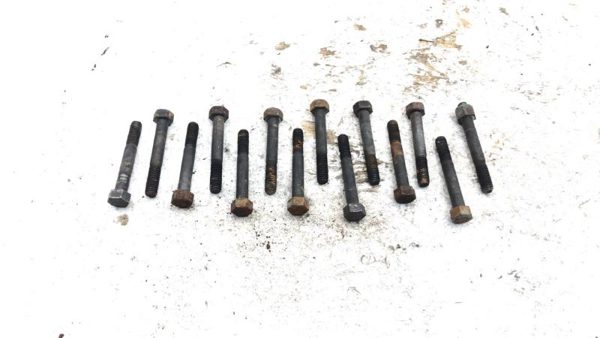 1964 Ford Falcon 170 CID Set of HEAD BOLTS ONLY OEM Factory Hardware — photo 3