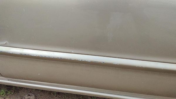 00-01 Nissan Maxima Passenger Right Front Moulding From Door Oem Trim Strip Gold — photo 4