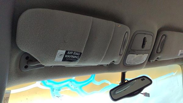 2000-2005 Buick Park Ave Driver Left Sun Visor Oem Gray 12480709 — photo 2