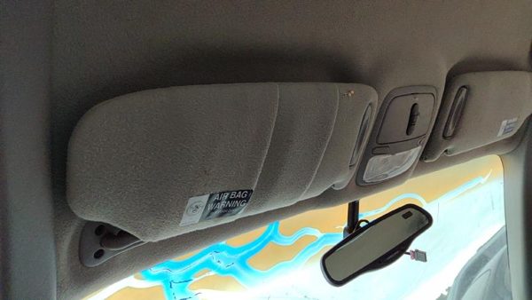 2000-2005 Buick Park Ave Driver Left Sun Visor Oem Gray 12480709 — photo 1