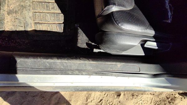 2006-2010 Vw Passat Driver Left Lower Sill Step Moulding Trim Panel Oem Qq Black — photo 1