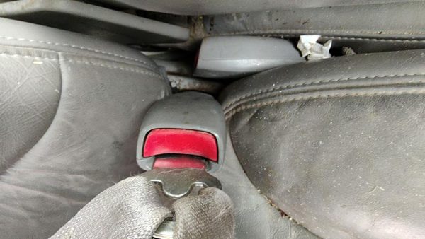 2000-05 Buick Park Ave Passenger Right Front Seat Belt Buckle Receiver Oem Gray — photo 3