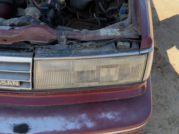 1987-1988 Nissan Maxima Driver Left Head Light Oem Front Lamp Chrome B606038E60 — photo 1