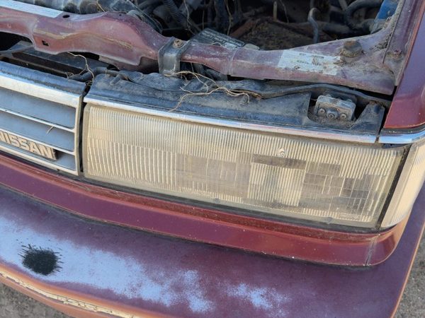1987-1988 Nissan Maxima Driver Left Head Light Oem Front Lamp Chrome B606038E60 — photo 3