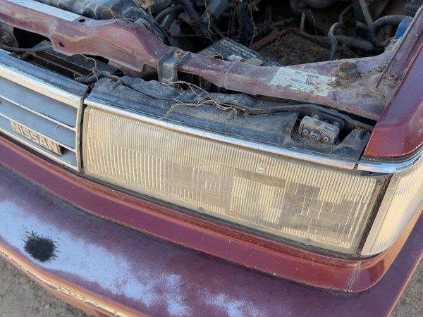 1987-1988 Nissan Maxima Driver Left Head Light Oem Front Lamp Chrome B606038E60 — photo 5