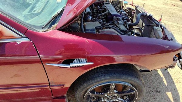 1994-1997 Honda Accord Passenger Right Front Fender Oem Red 6725931 — photo 2