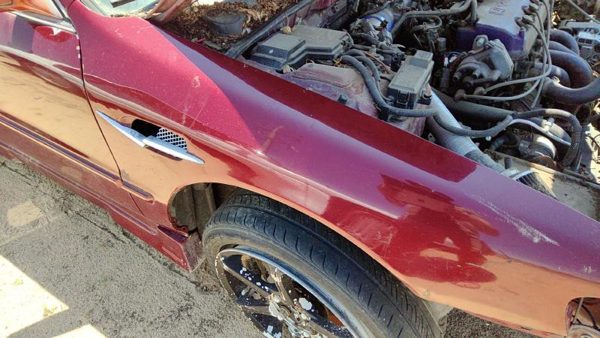 1994-1997 Honda Accord Passenger Right Front Fender Oem Red 6725931 — photo 6