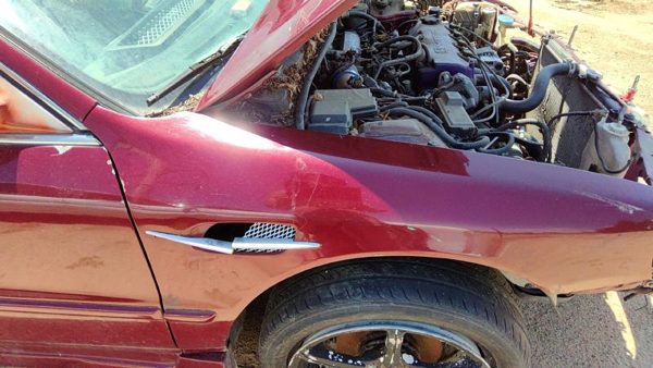 1994-1997 Honda Accord Passenger Right Front Fender Oem Red 6725931 — photo 3