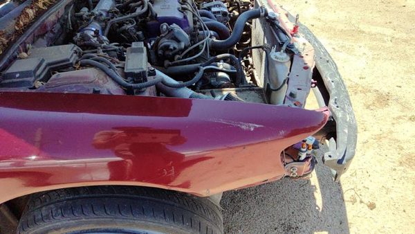 1994-1997 Honda Accord Passenger Right Front Fender Oem Red 6725931 — photo 5