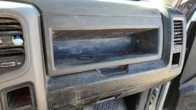 15-16 Dodge Ram 4500 Passenger Dash Compartment Cubby Trim Panel Oem Gray X8