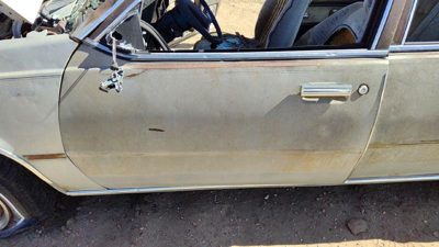 1982 Oldsmobile Firenza Front Door LH Silver