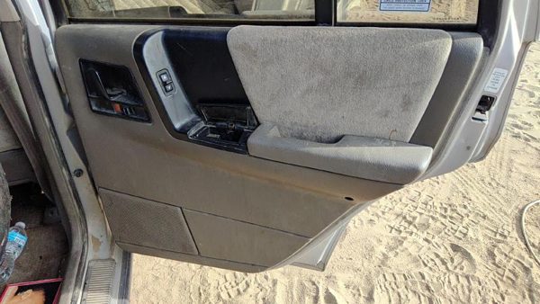 1994 Grand Cherokee Passenger Right Rear Door Trim Panel With Switches Back Gray — photo 1