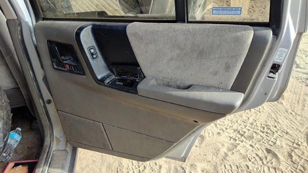 1994 Grand Cherokee Passenger Right Rear Door Trim Panel With Switches Back Gray — photo 3