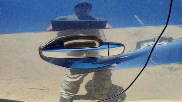 2015-2021 Subaru Wrx Driver Left Rear Outside Door Handle Oem Back Dark Gray Dgm — photo 3