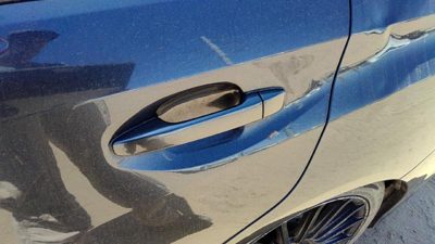 2015-2021 Subaru Wrx Driver Left Rear Outside Door Handle Oem Back Dark Gray Dgm