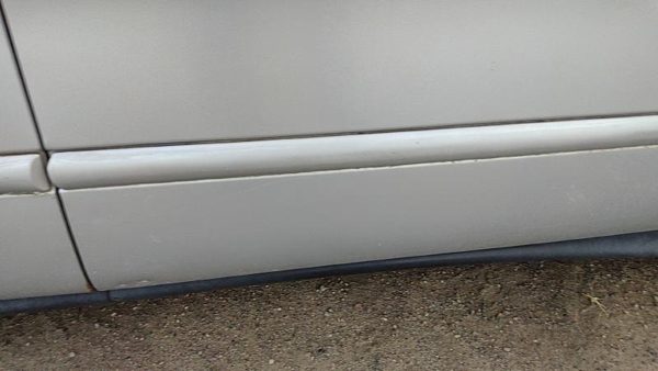 96-07 Ford Taurus Passenger Right Front Moulding From Door Trim Strip Silver Ts — photo 3